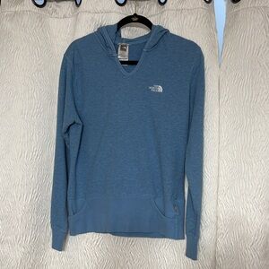 North Face Canyon land Women’s Sweatshirt Long Sleeve Light Blue - Size XL